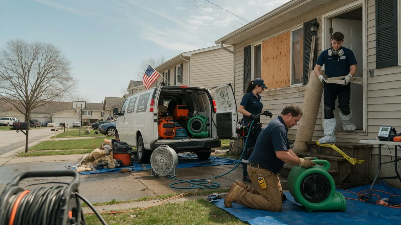Water Damage Restoration in Chippewa Falls, WI near me